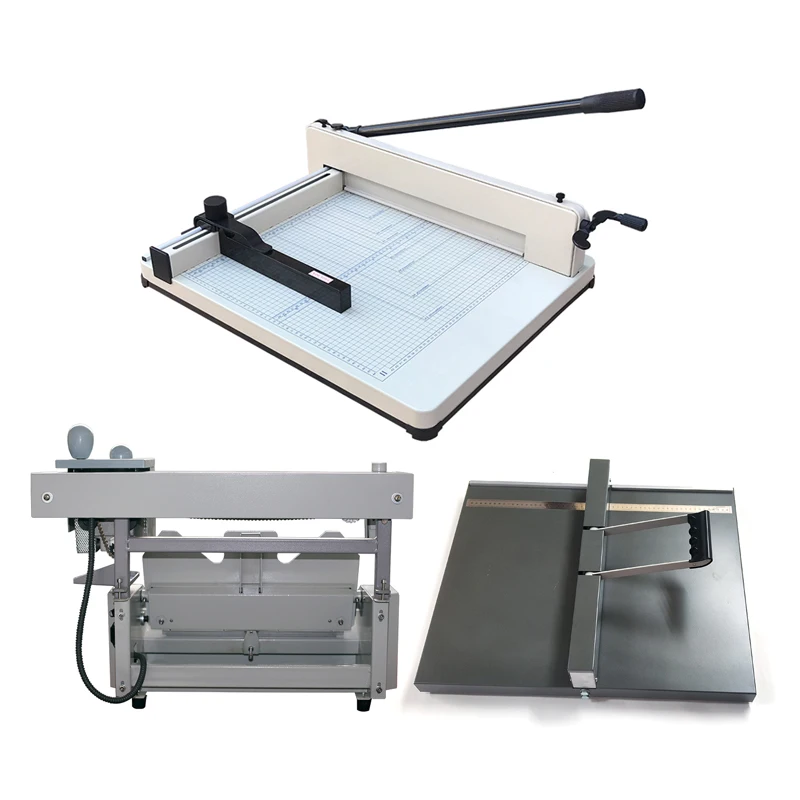 A3 Manual Book of Glue Binding Machine+450mm Manual Paper Creasing Machine +A3 Manual  Paper Cutter