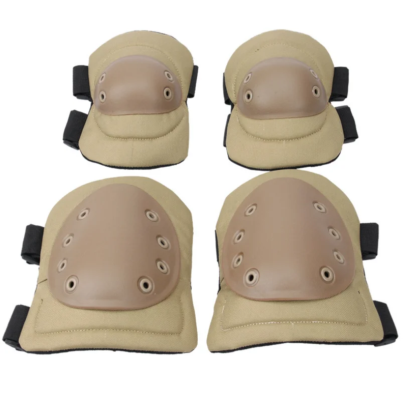 
wholesale elbow knee protector pads 4 in 1 for CS game outdoor sports 