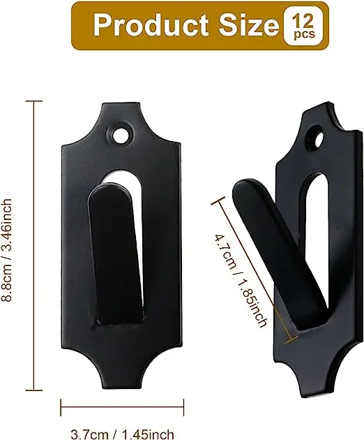 Antler Style Deer Mount Steel  Wall Mount Bracket for Hanging Mounting Elk Deer Antelope