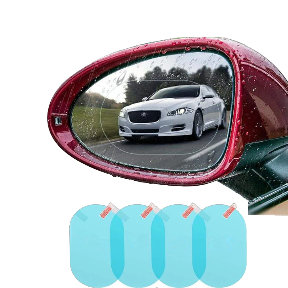 Car rearview mirror waterproof film side rear view rainproof coating high-definition nano-protection transparent safety driving