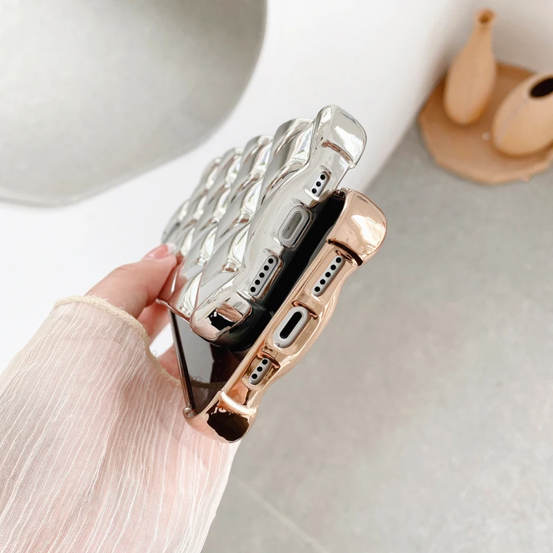 Whole Sale For iPhone 11 12 pro max Cases Luxury Plated Woman Phone Cases Premium For iPhone 7 8 Plus case