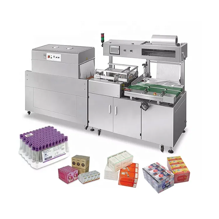 Automatic Heat Shrink Film L-Sealers Wrapping Machine