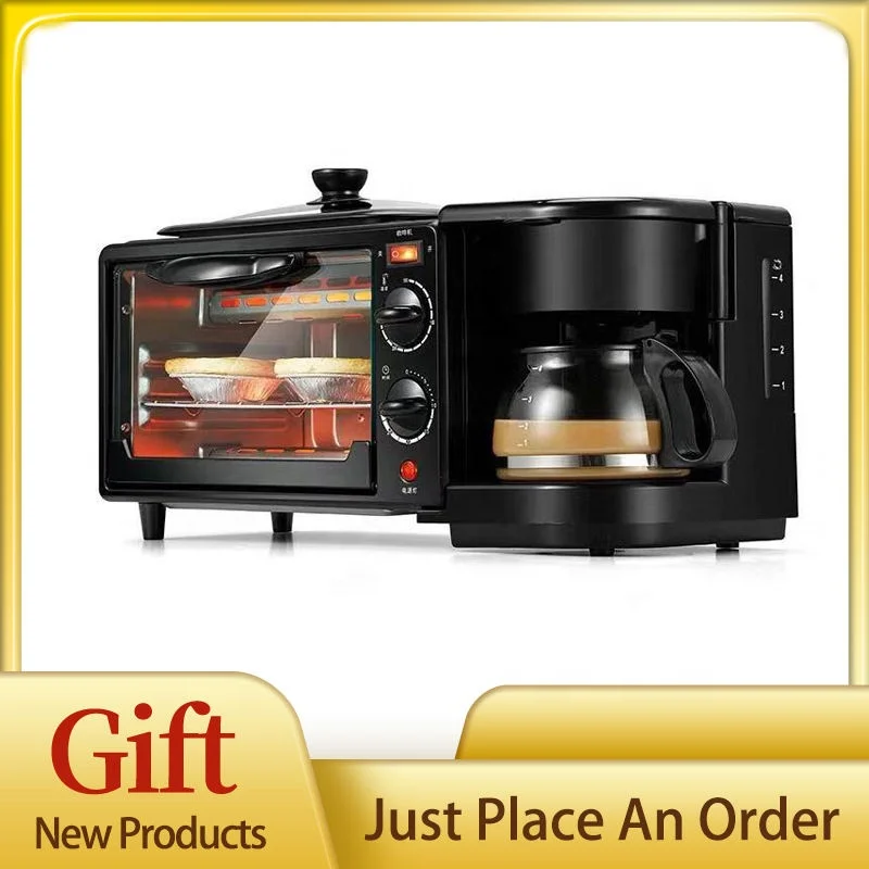 Multi Function 3 in 1 Breakfast Maker Machine Home Smart Microwave Oven Breakfast Making Machine