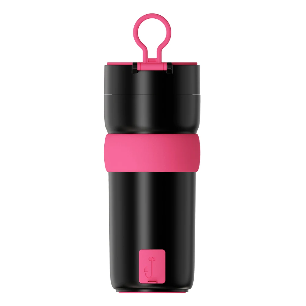 400ML Small Portable Electric Kettle Travel Cooker Mini Thermal for Boiling Tea, Coffee, Milk and Stewing Porridge and Baby Food