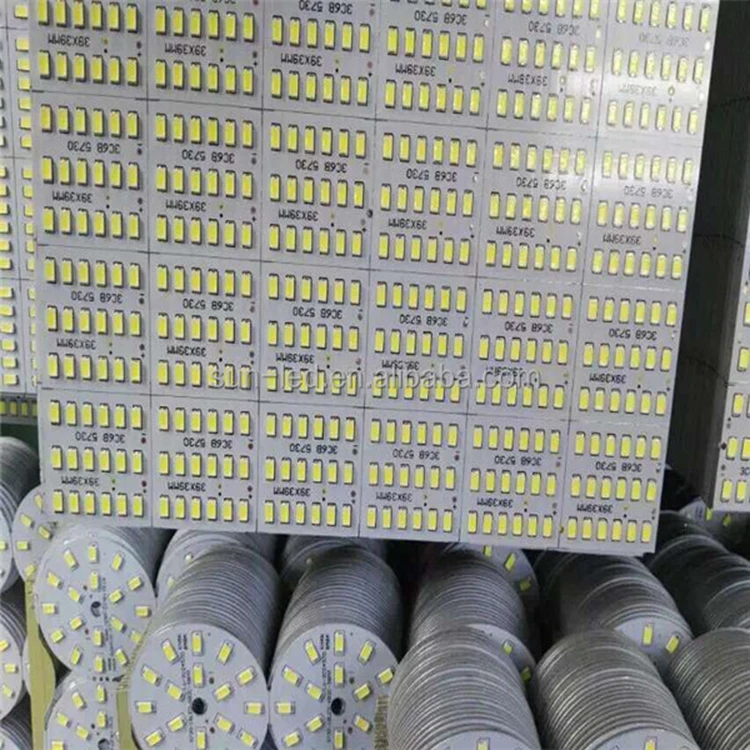 Высококачественная круглая алюминиевая Светодиодная лампа pcb smd светодиодная печатная плата используется для лампы