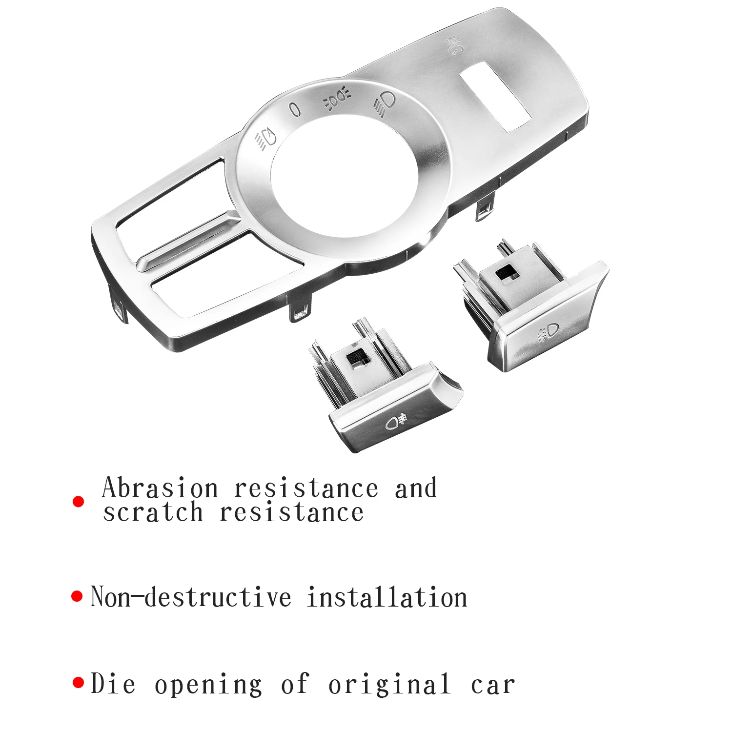 Suitable for BMW 5 series interior decoration stickers modification decoration BMW 5GT7 series x3x4 replacement headlight switch