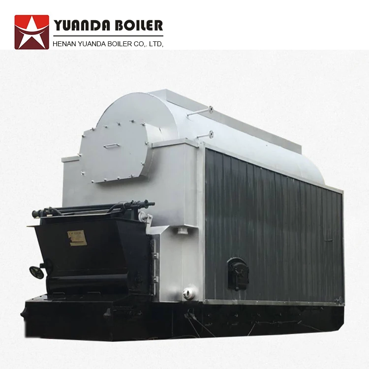 Industrial Wood Chips Biomass Coal Fuel Fired Hot Water Heater Boiler