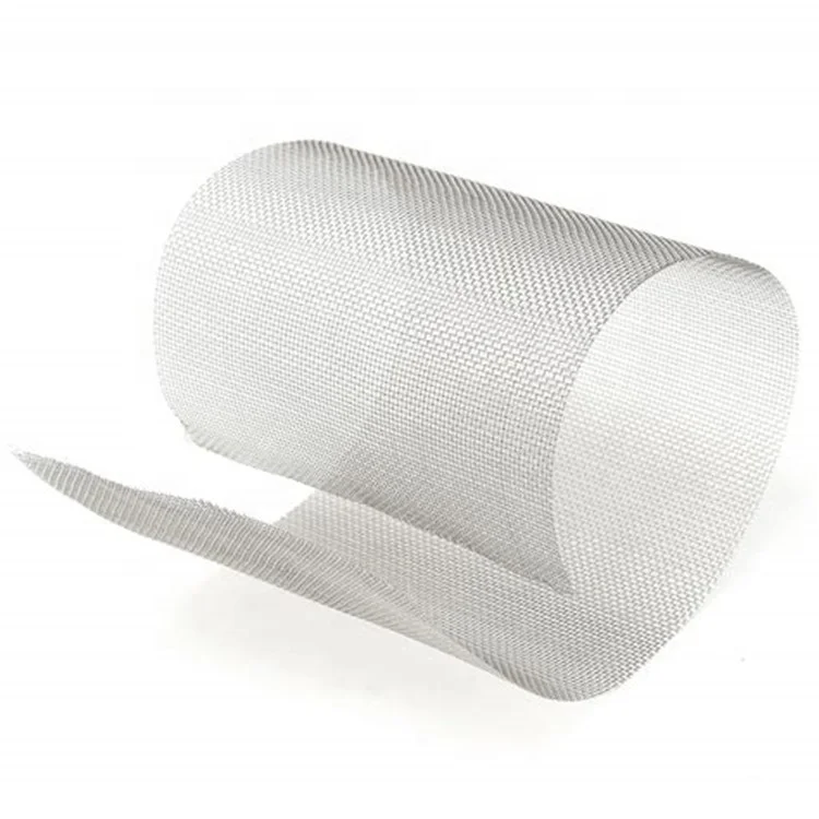 Twill weave 0.1mm x 0.154mm 180 50 40 120 60 80 100 mesh 99.99% Ag sterling pure silver wire mesh