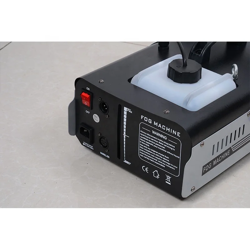 Remote-control wire-controlled atomizer KTV stage lighting experiment smoke generator 1500W smoke machine