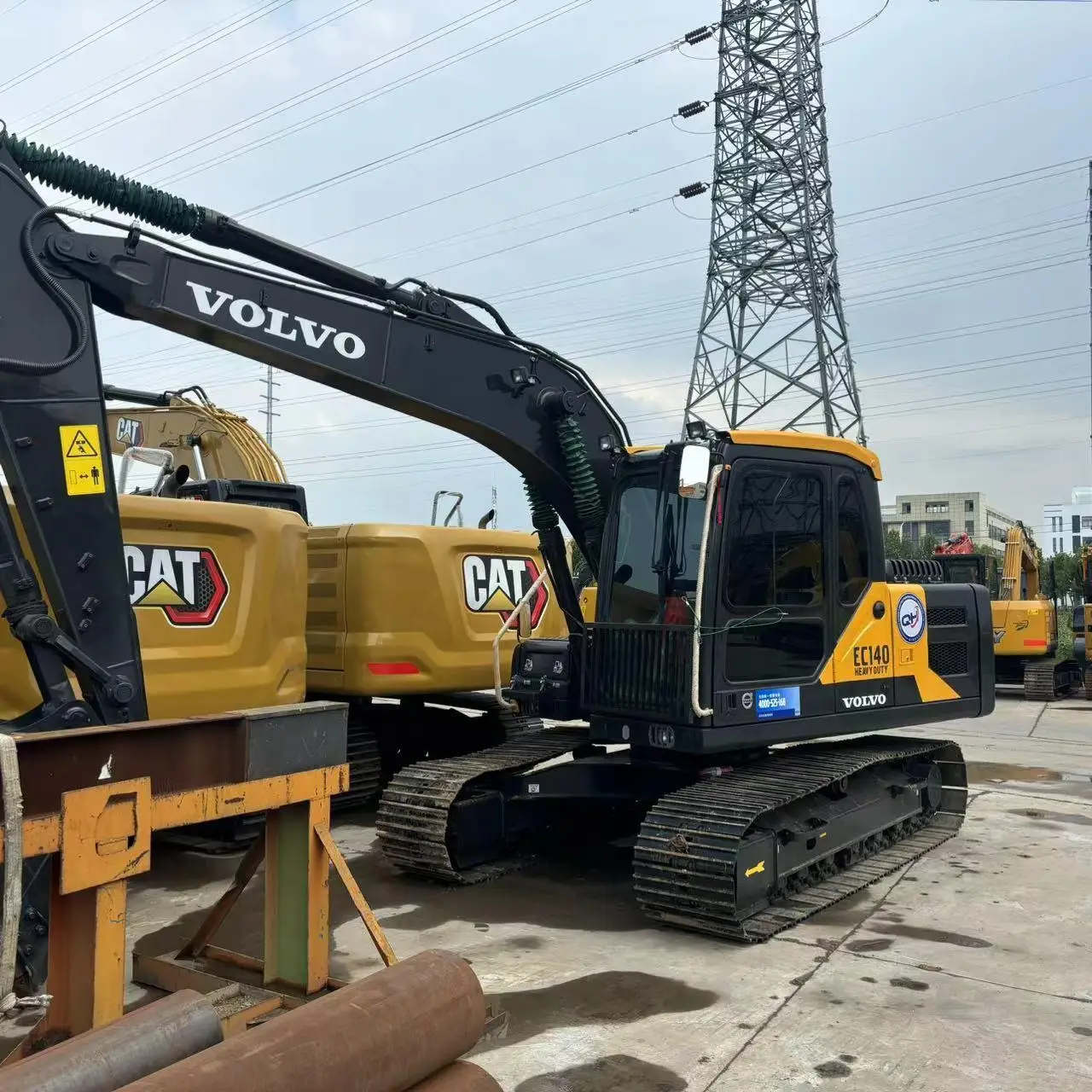 Экскаватор Volvo ec140 б/у по глобальной цене