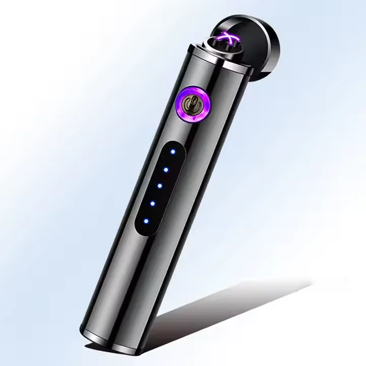 Lighter charging windproof creative personality ignition dual arc induction lighter USB electronic cigarette lighter