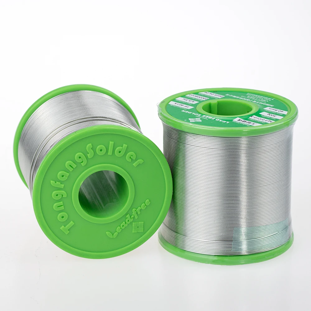 TONGFANG PCB Sn98.5Ag1.0Cu0.5 solid flux-cored 0.8~1.0mm Solder wire