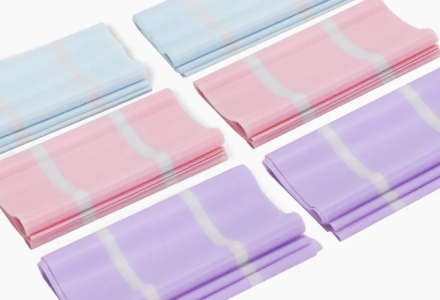 2021 YangFit New Customized High Quality Fitness Yoga Resistance band roll for Pilates Exercise