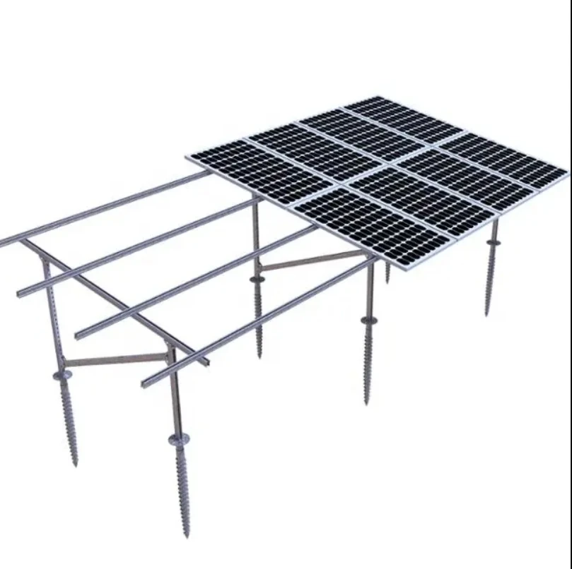 C-Steel BipV Solar Mounting System Ground PV Bracket and Photovoltaic Stents for Roof Installation