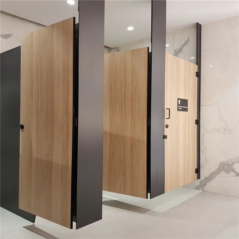Solid grade hpl compact laminate used toilet door bathroom partitions