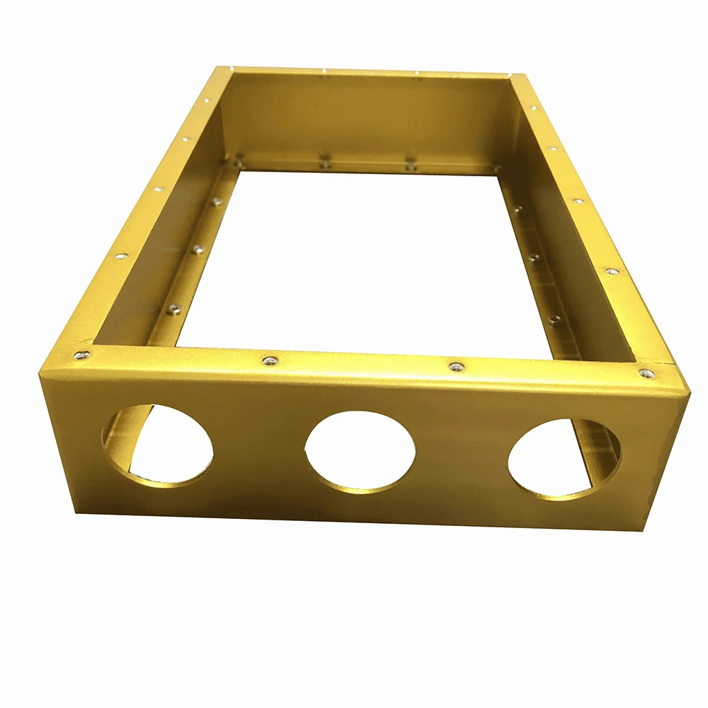 OEM Custom Large Metal Box Stainless Steel Fabrication Surface Polishing Treatment Sheet Metal Bending Fabrication Service