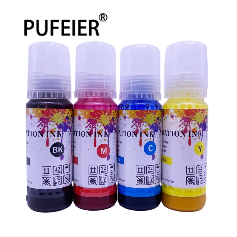 Бутылка 70 мл универсальные сублимационные чернила для Epson 512 502 522 542 544 105 106 103 101 001 003 104 теплопередающие