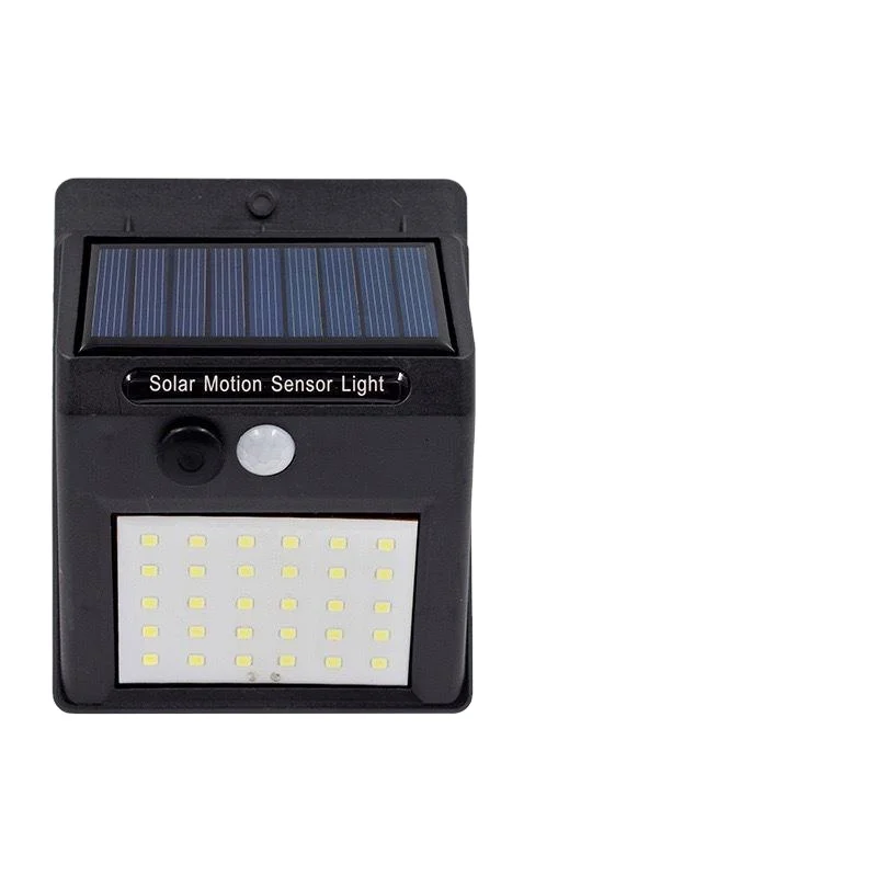 HSX 60 LED Solar Light PIR Motion Sensor Outdoor Solar Lamp IP65 mounted Wall Light Solar Sunlight Powered Garden street light