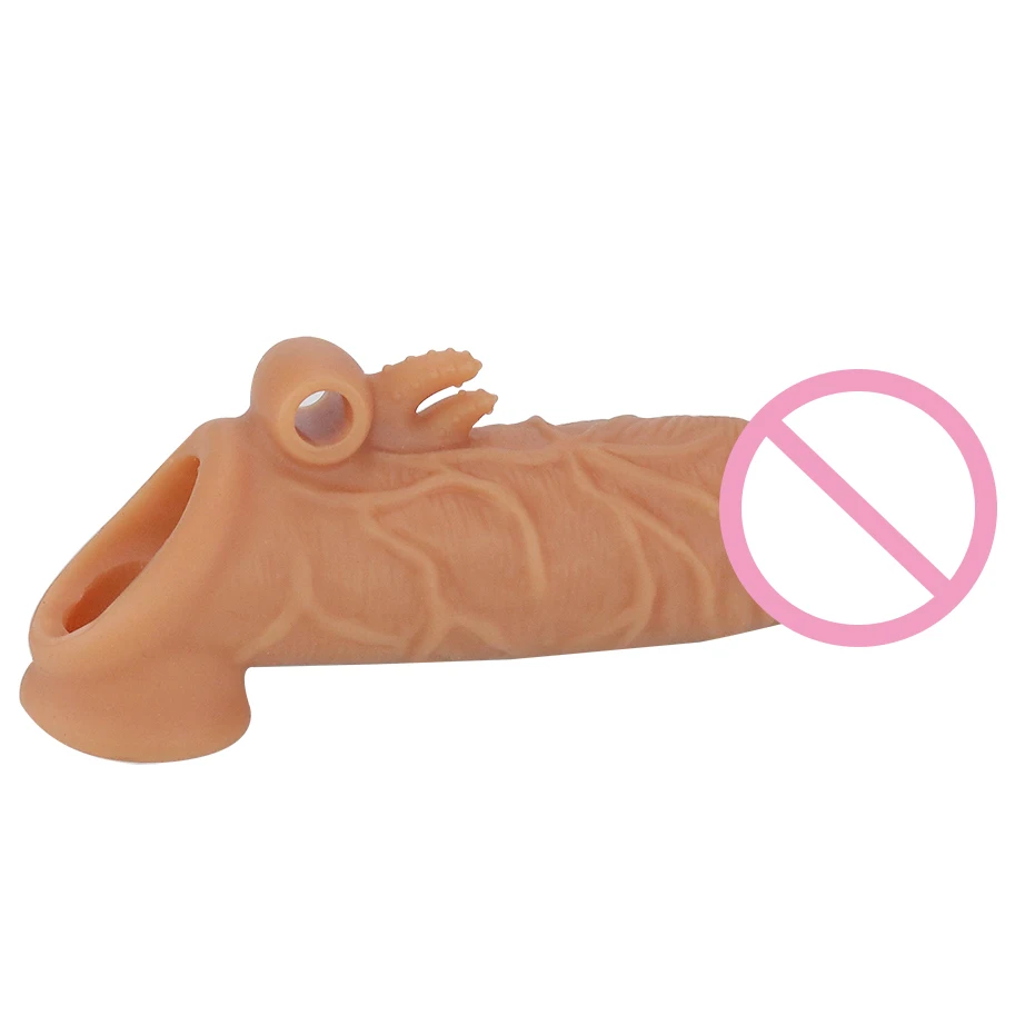 Factory Wholesale Sex Finger Clitoris Stimulator Va Penis Extender Sleeve Vibrator