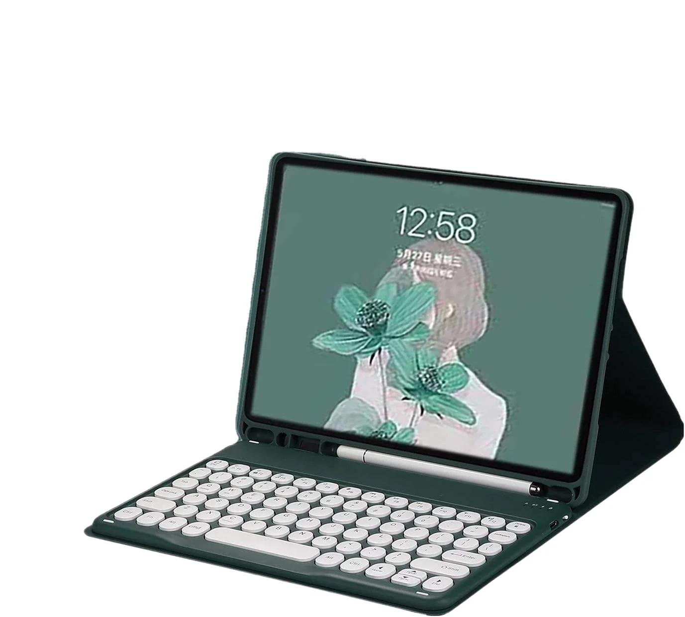 Detachable BT wireless Keyboard Case for Lenovo tab Huawei Samsung tablet Ipad Protective cover keyboard