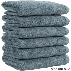 Spa Hotel White Towels 100% Cotton Terry Washcloth Custom Bath Towel