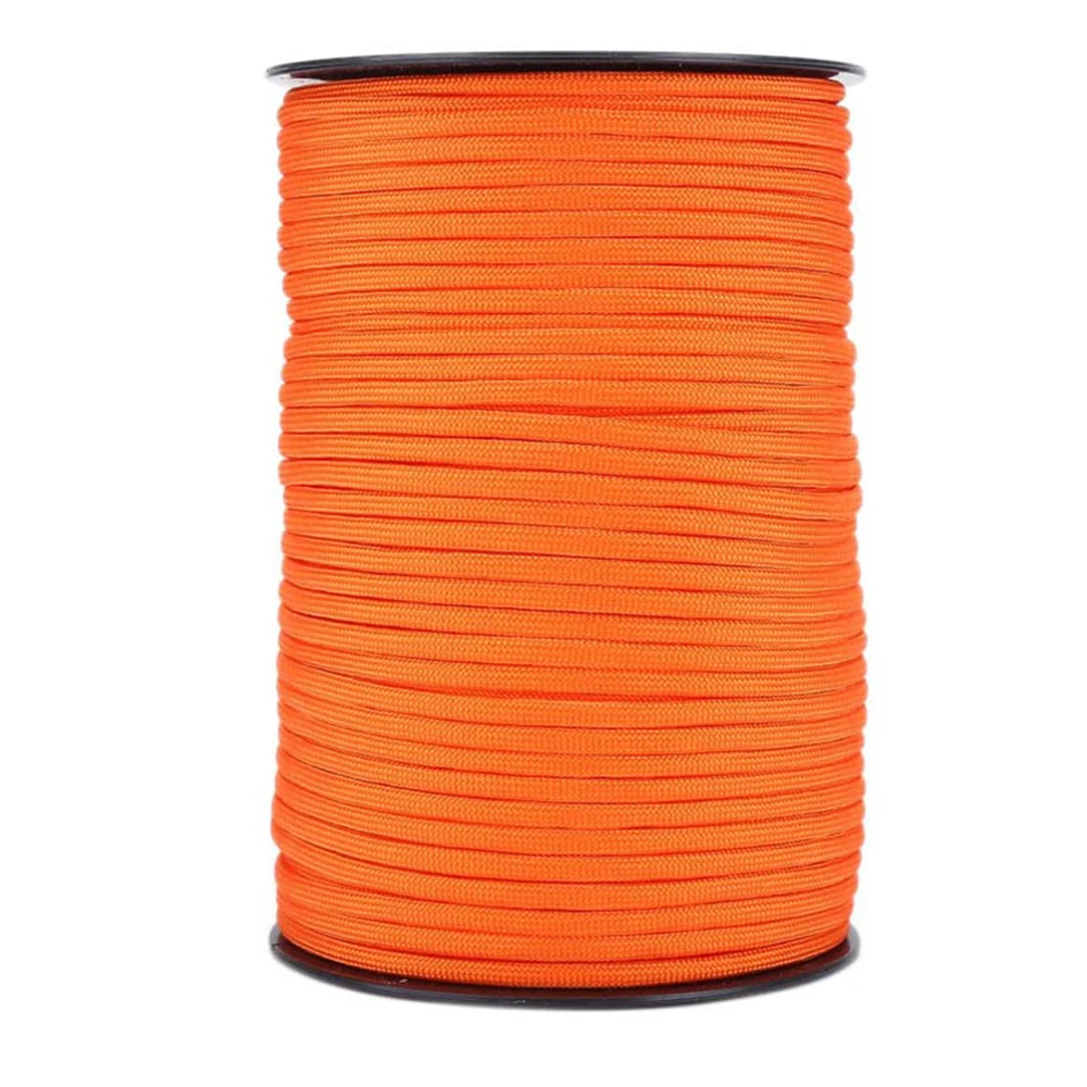 4mm Seven Core Umbrella Rope Hiking Camping Parachute Rope Tether Tent Rope Multifunctional Emergency 100m 7 Strand Cord