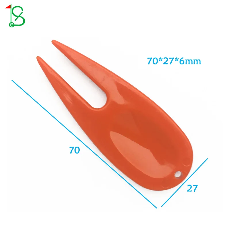 Golf Divot Repair Tool Golf Pitchforks Club Ball Training Accessories Plastic Golf Pitch Turf restoration Tool