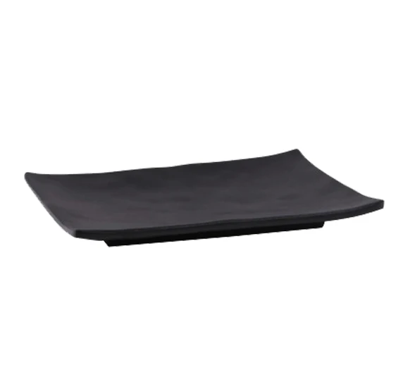 New design large rectangle melamine food fruit serving tray slate cheese board table board