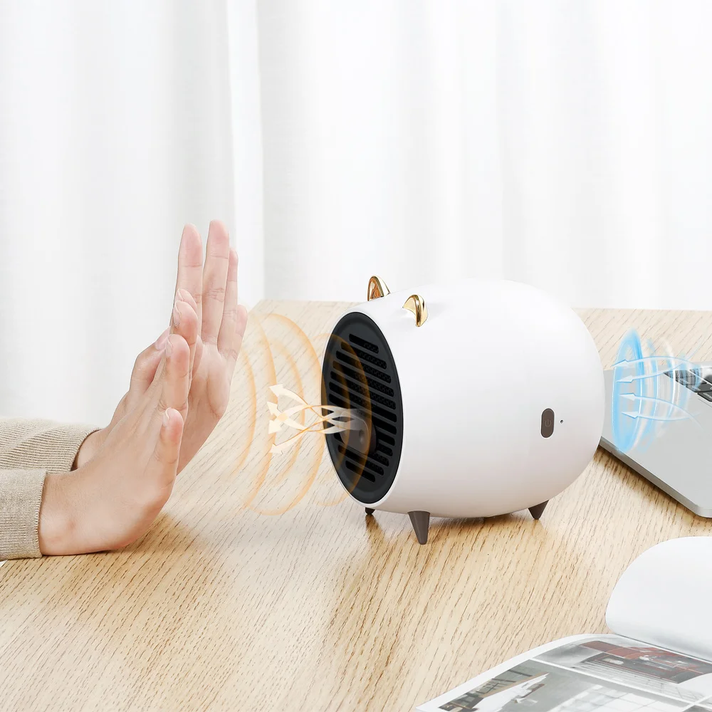 Hot Selling Home Heaters 500W Room Winter Warmer Machine Portable Plug In Electric Mini Cute  Piglet Heater