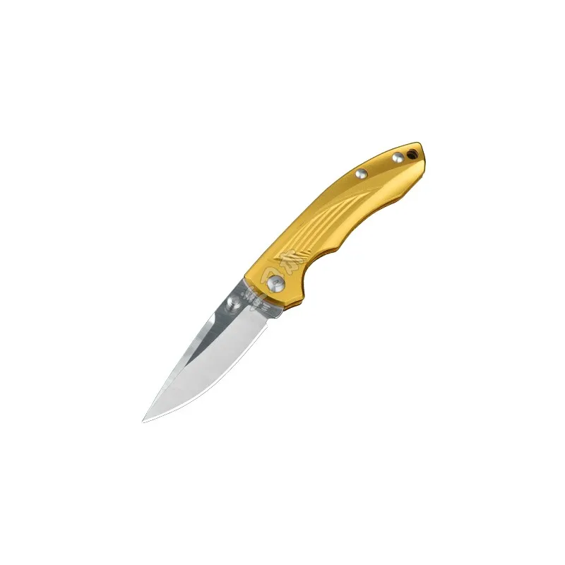 Sanrenmu 4073RUC-LR1  Mini Folding Pocket Knife aureate alloy aluminum Handle Outdoor EDC Tool