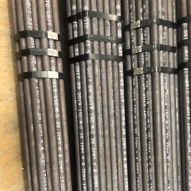 Wooden Case Boiler Tube Water Pipes Round CARBON Steel Price Hot Rolled Tubo De Acero Al Carbono 1 1/2 Customized Size 5 Tons