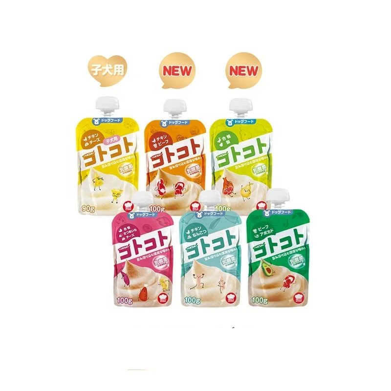 Factory Custom High Quality 100g Pouch Pet Food Animal Supplies Delicious Cat Lick Treats Snacks Food