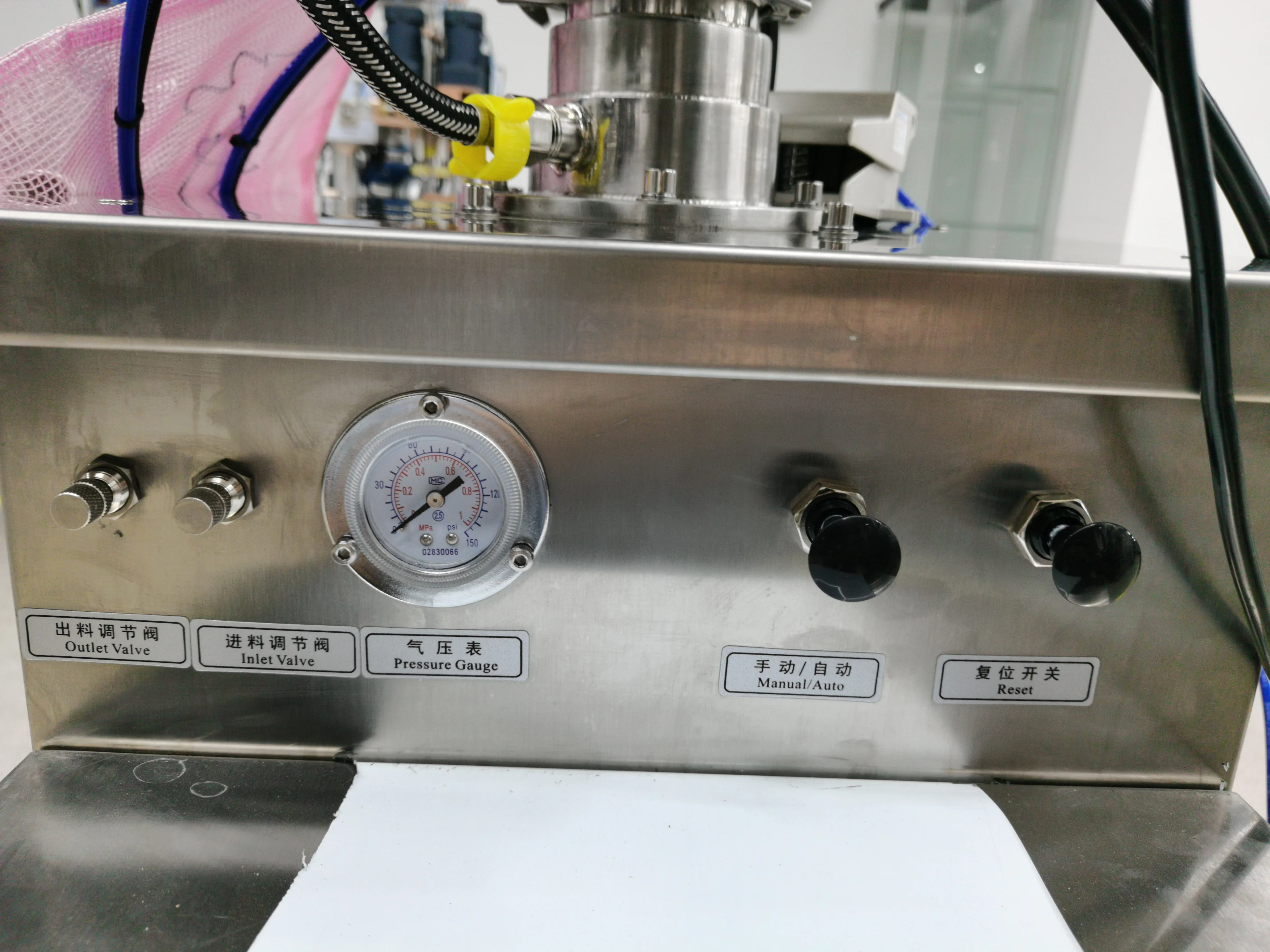 gel viscous cosmetic cream filler semi automatic plastic manual syringe filling machine