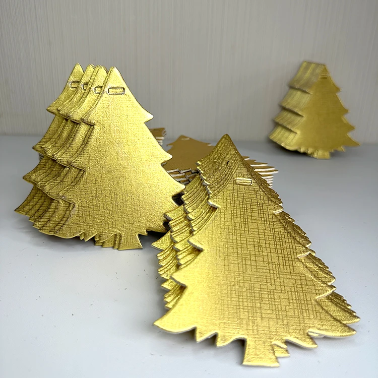 Aluminum Silver & Gold Metallic Inkjet Photo Paper Art Paper with PE Coating for Wrapping and Printing Golden Color