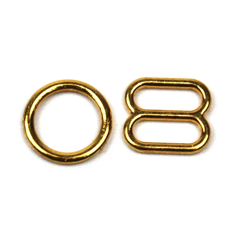 Высококачественные Аксессуары для нижнего белья, пряжка для бюстгальтера, аксессуары для купальников, регулирующее металлическое кольцо, скользящий бюстгальтер, G-образный крючок