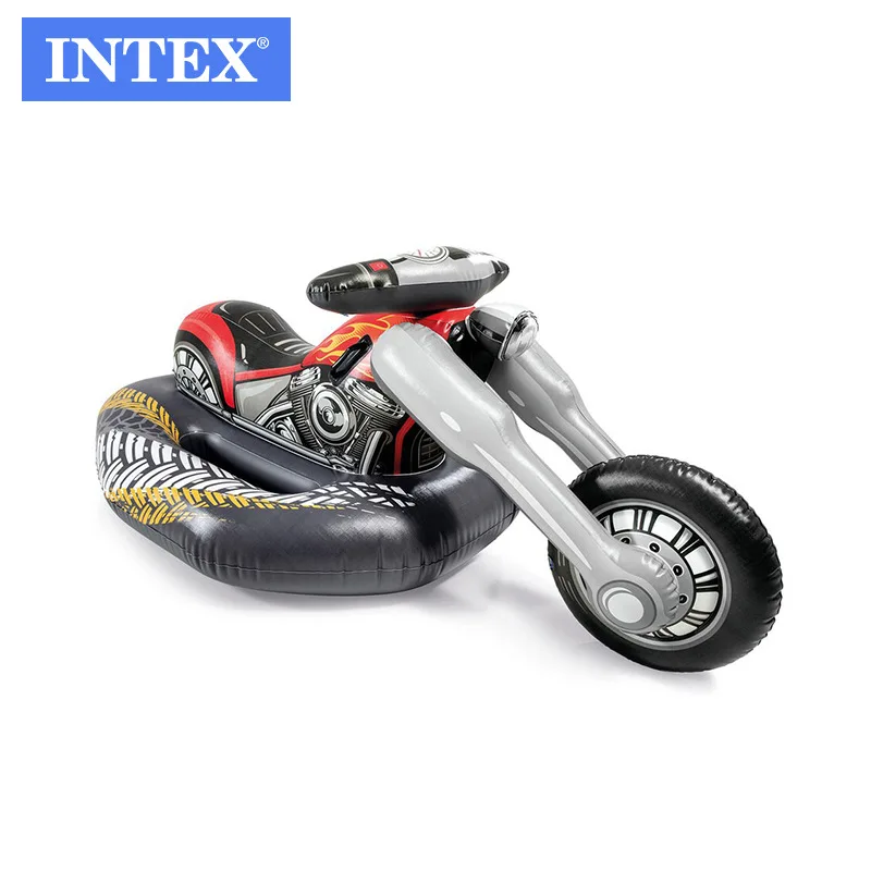B01 INTEX 57534 CRUISER MOTORBIKE RIDE-ON Swimming pool floating row Inflatable floating row Cool floating row