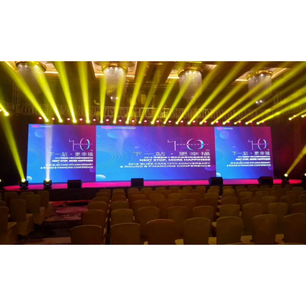 Indoor Advertising High Quality Rental Panel Trade Show Led Video Wall Display For Rent