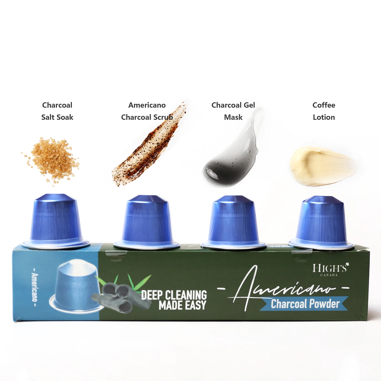 Высококачественный кофейный набор для ухода за кожей ног и рук с древесным углем для маникюра и педикюра, кофейный крем-скраб, лосьон