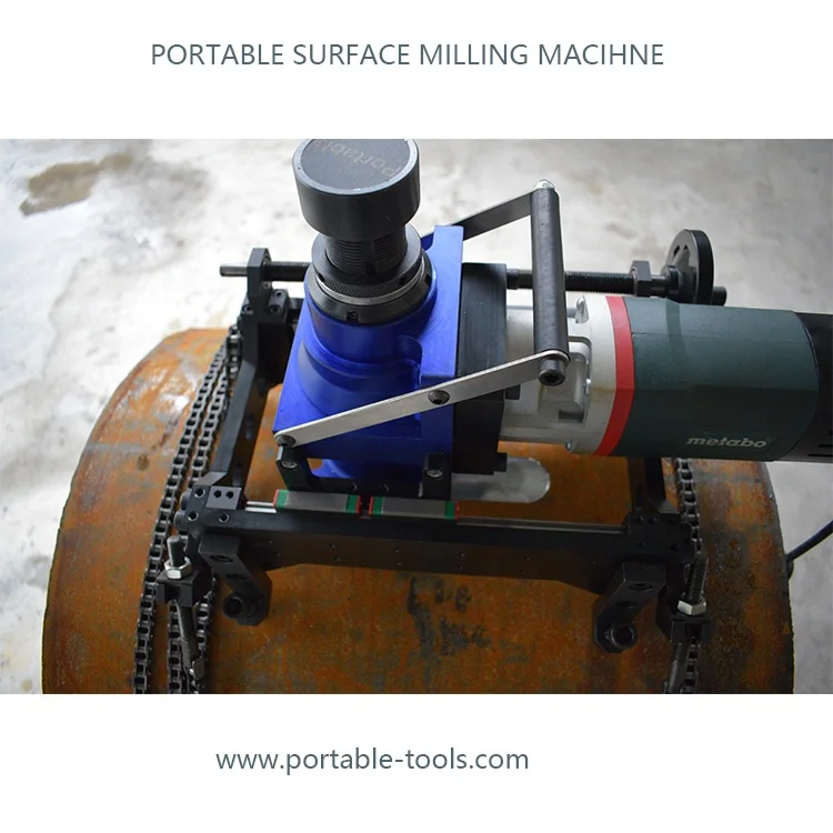 
weld bead shaving for plates / surface milling machine for pipeline/ face mill cutter for pipe 