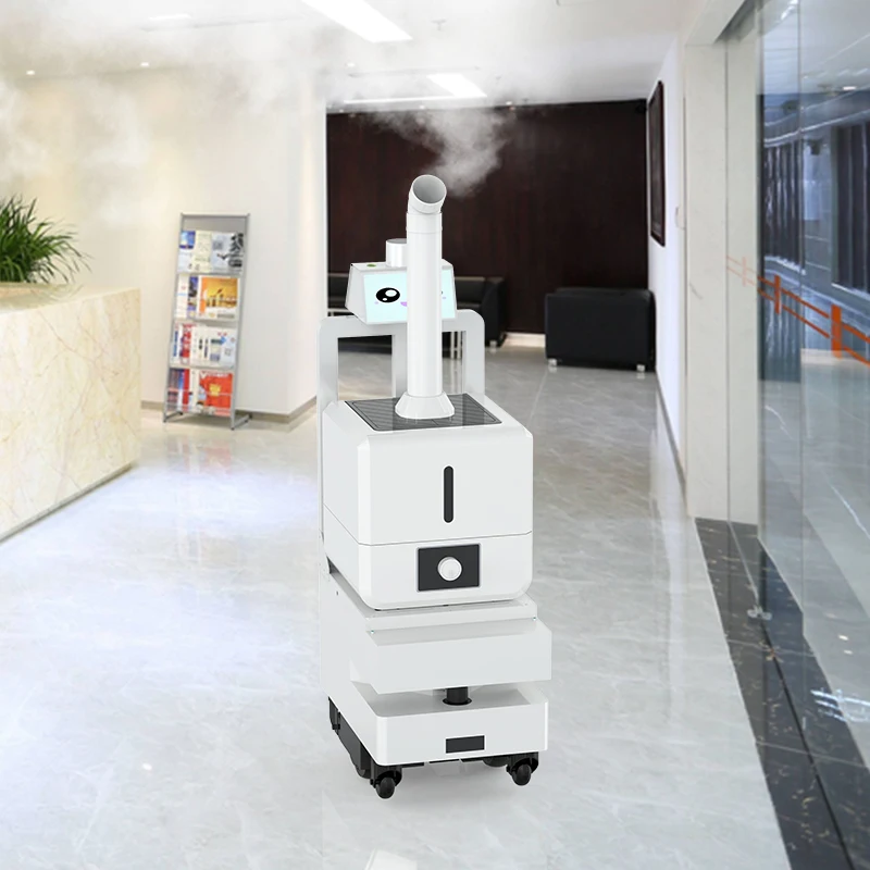 Atomizing robot Reeman Air Sterilization Robot Autonomous Aavigation Disinfectant For