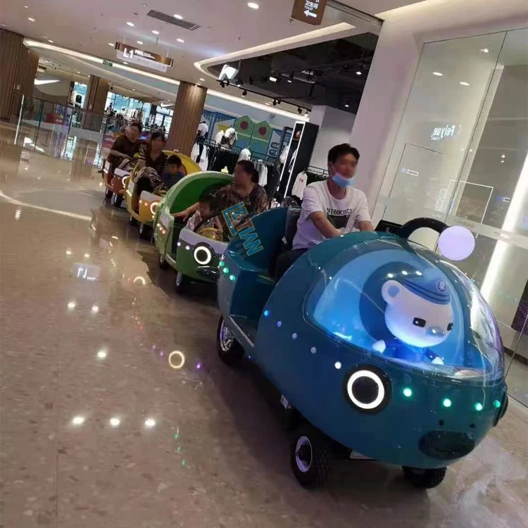 Cheap price family rides cartoon electric kids trackless tourist train manufacturer customized