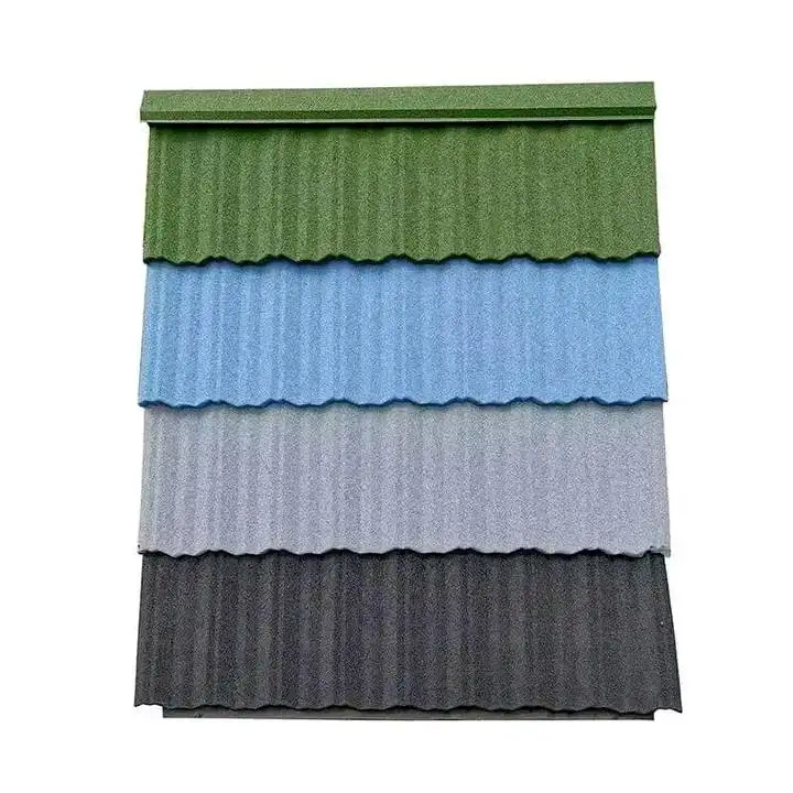 Cheap factory price stone coated roofing tiles galvalume material roof tile