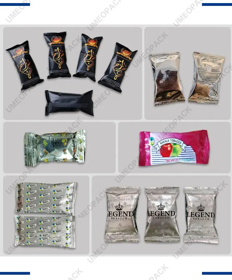 Multi-functional Shisha Tobacco Molasses Cigarette Plastic Pouch Horizontal Packaging Machine Price