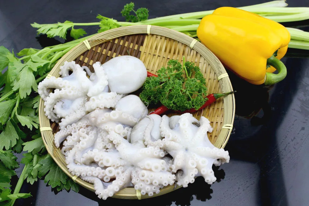 
Fresh seafood clean octopus baby octopus top quality octopus 