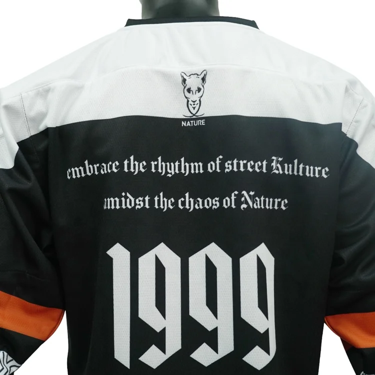 Custom Tackle twill  Cut And  Sewn Hockey jersey Ice Hockey Wear With Team Logo