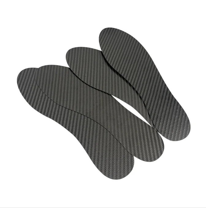 Anti Slip Sport Shoe Insert Strong Arch Support Shock Absorbing Carbon Fiber Insole
