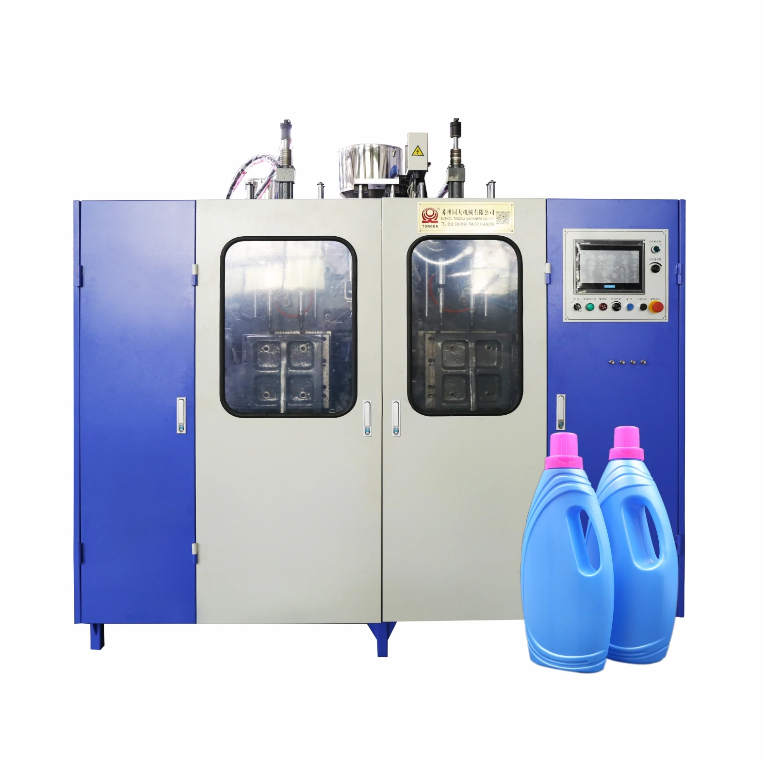 TONGDA HT5L полностью автоматическая 4l hdpe пластиковые бутылки из-под молока, выдувная формовочная машина