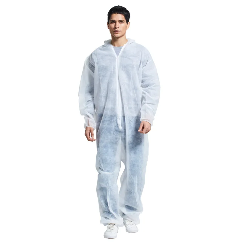 
Disposable protective coveralls category 3 protection suit paint clothing wiht CE 