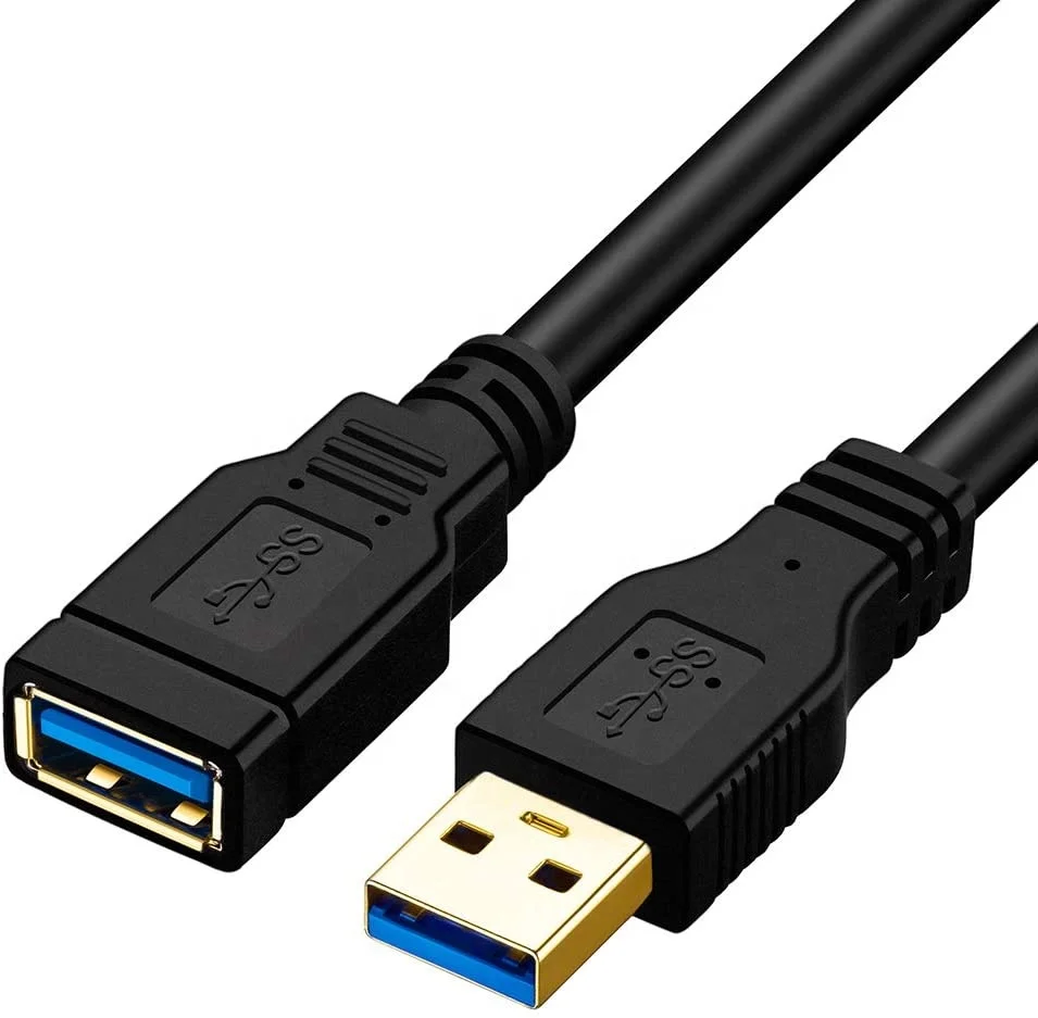 USB 3.0 Extension Cable Type A Male to Female Extension Cord for USB Keyboard Mouse and Flash Drive and Playstation and Xbox etc