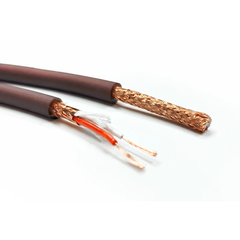 2 жилы 0 22 мм 24AWG с низким уровнем шума экранированный гибкий медный Hifi DMX Аудио XLR кабель провод для динамика микрофона 100 м